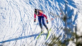 Определен состав команды Казахстана по биатлону на Олипиаду