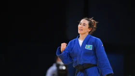 Команда Казахстана по дзюдо завершила выступления на Grand Slam в Абу-Даби с тремя медалями