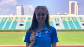 Казахстанская легкоатлетка завоевала «золото» чемпионата Азии