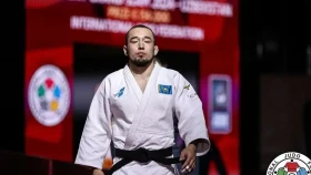 Абылайхан Жубаназар вышел в четвертьфинал Grand Slam в Душанбе