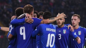 Сборная Италии разгромила Израиль(Видео)