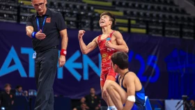 Жаңажол Қуанышбек грек-рим күресінен жасөспірімдер арасындағы әлем чемпионатының жеңімпазы атанды