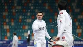 Руслан Курбанов вышел в полуфинал Кубка мира в Астане, победив олимпийского чемпиона