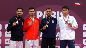 Кайсар Алпысбай выиграл бронзу Karate Premier League (видео)