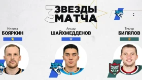 Бояркин и Шайхмедденов признаны звездами матча против «Ак Барса»