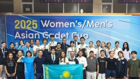 Қазақстан семсерлесуден кадеттер арасындағы Азия кубогында алтын медаль жеңіп алды