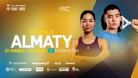 Определились сетки 1/16 финала у мужчин и женщин на FIP Gold Алматы