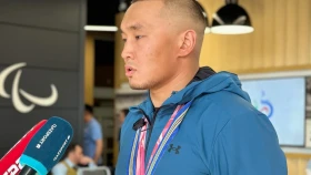 Ербол Хамитов встретился с параатлетами