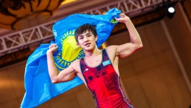 Чемпионат Азии U20 по борьбе: Казахстан завоевал две золотые медали
