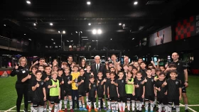 Касым-Жомарт Токаев посетил футбольную лабораторию в Алматы