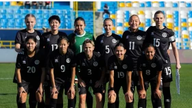 Сборная Казахстана минимально уступила Азербайджану (видео)