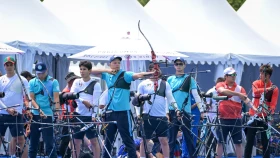 Казахстанские лучники проиграли итальянцам в 1/8 и завершили выступление на Олимпиаде