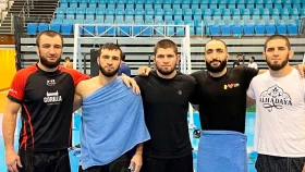 Белал Мухаммад присоединился к тренировкам Махачева и Умара Нурмагомедова под руководством Хабиба Нурмагомедова