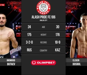 ALASH PRIDE 106: ELEGEN vs BUTAEV