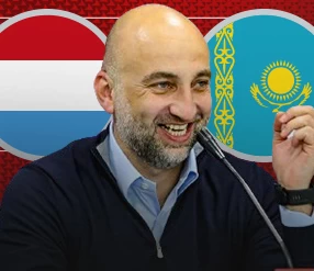 Пресс-конференция Адиева перед матчем Люксембург - Казахстан