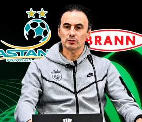 "Браннмен "матч алдындағы"Астана" баспасөз конференциясы