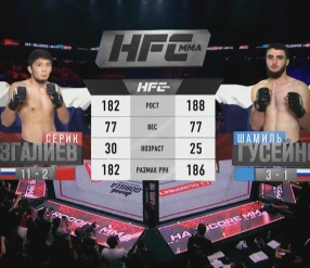 HFC MMA: ГУСЕЙНОВ vs РАЗГАЛИЕВ