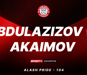 ALASH PRIDE 104: ABDULAZIZOV vs AKAIMOV