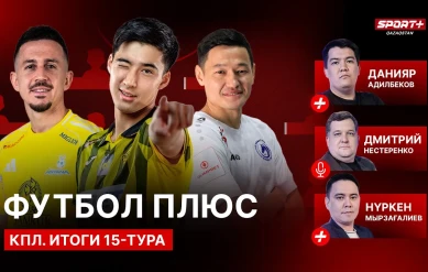 ФУТБОЛ ПЛЮС: ИТОГИ 15-ГО ТУРА КПЛ