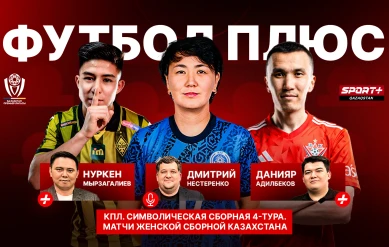 ФУТБОЛ ПЛЮС: СИМВОЛИЧЕСКАЯ СБОРНАЯ 4 ТУРА КПЛ