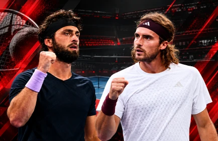 Полуфинал ATP 250 Циципас – Басилашвили в эфире Sport+