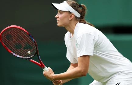 Елена Рыбакина одержала победу в первом круге Уимблдона