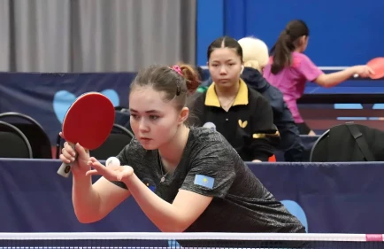 Финалы Чемпионата Казахстана по настольному теннису в командном зачете в прямом эфире на SPORT+