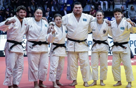 Казахстанский клуб JENYS второй год подряд завоевал бронзу Лиги чемпионов по дзюдо