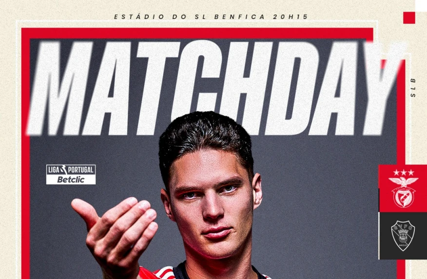 Центральный матч 7 тура Чемпионата Португалии. Где и во сколько смотреть игру «Бенфика» - «Жил Висенте»