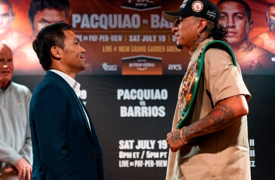 Возвращение легенды и бой за пояс. Телеканал Sport+ покажет бой Пакьяо – Барриос