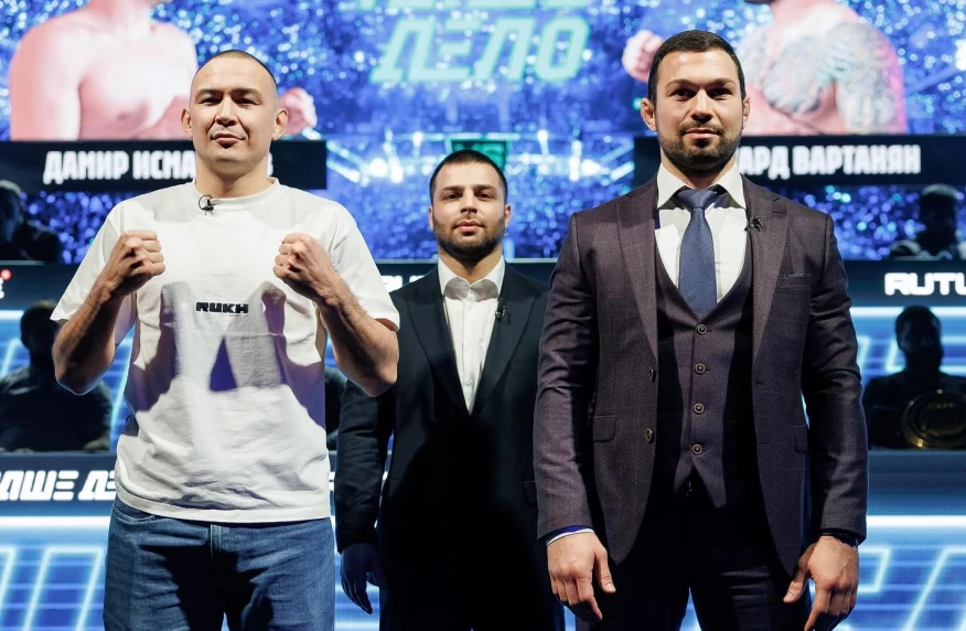 Исмагулов-Вартанян жекпе жегі Sport Plus Qazaqstan телеарнасында