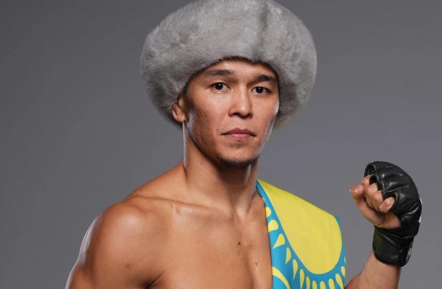 Асу Алмабаев UFC рейтингінде жоғарылады