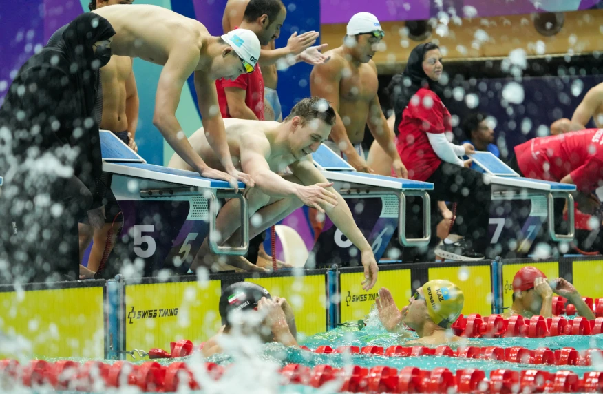 Казахстанские пловцы принесли еще одну медаль