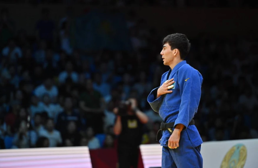 Дзюдошы Аман Бақытжан Париждегі Grand Slam турнирінде қола жүлдегер атанды