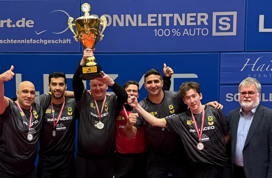 Ағайынды Кенжеғұловтар үстел теннисінен Аустрия кубогында жүлдеге ие болды