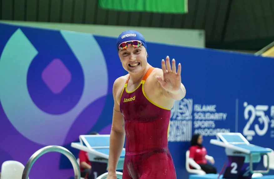 Софья Сподаренко завоевала золотую медаль Исламиады-2025 в плавании