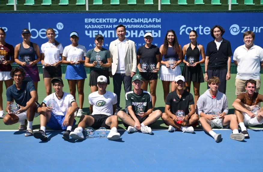 Теннистен Қазақстан чемпионатының үздіктері анықталды