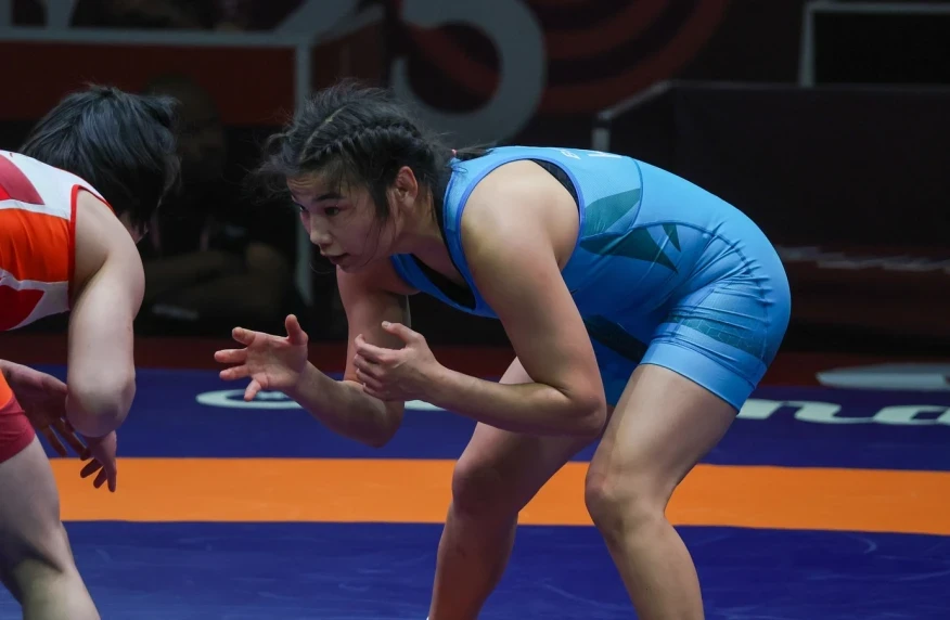 Гүлдана Бекеш Азия чемпионатының қола жүлдесі үшін күресуге мүмкіндік алды (видео)