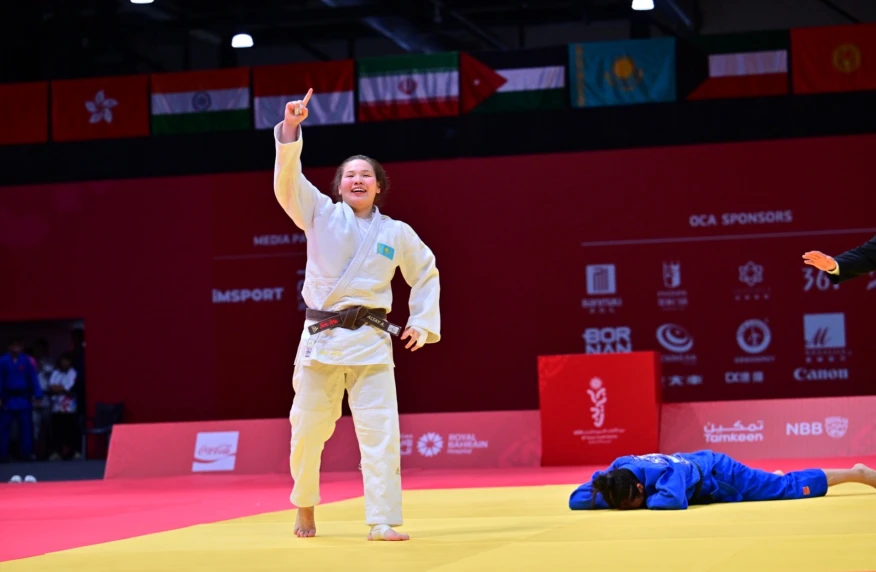Дзюдошы Айша Алтай жасөспірімдер Азиадасында чемпион атанды