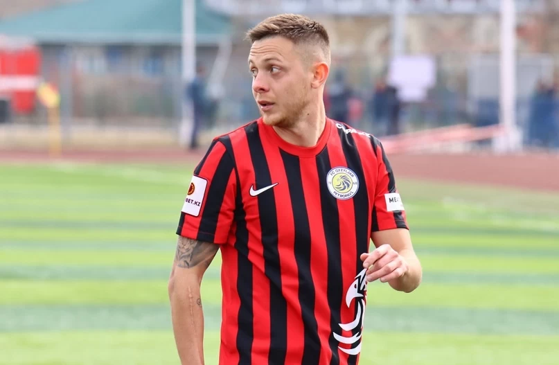 «Кызылжар» подписал контракт с украинским футболистом