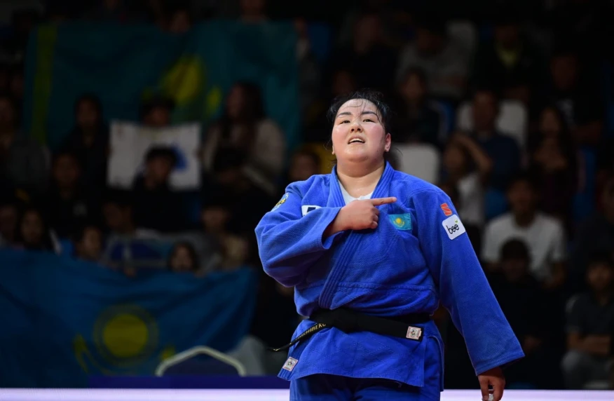 Аида Тойшыбекова дзюдодан Астанадағы Grand Slam турнирінде қола медальға ие болды