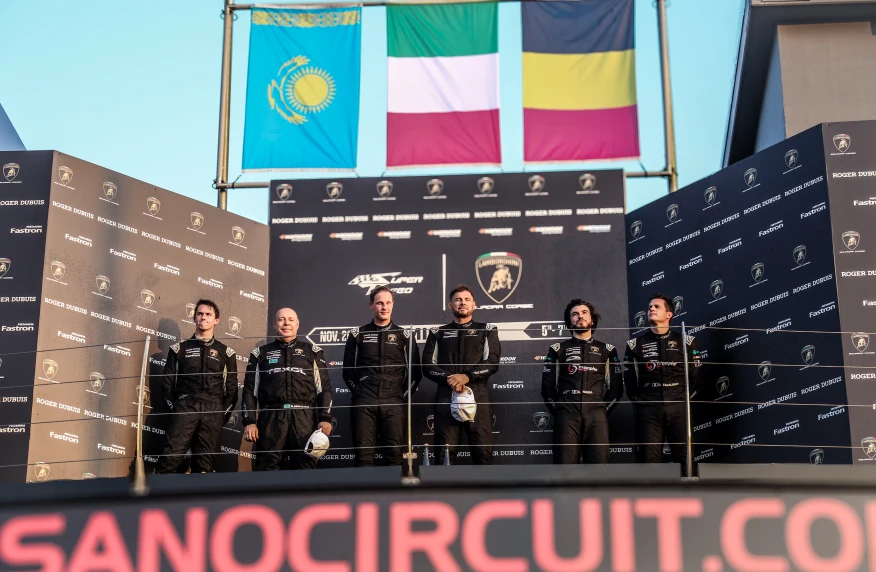 Artline Kazakhstan завоевала подиум на финальном этапе Lamborghini Super Trofeo Europe в Мизано