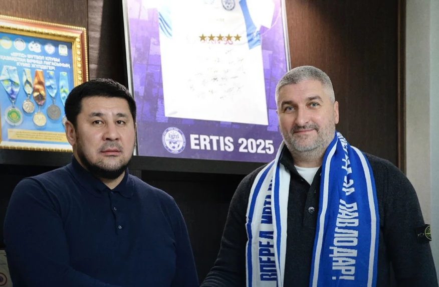 «Ертіс» футбол клубы БАТЭ командасының бұрынғы бапкерімен келісімшартқа отырды
