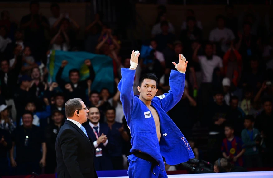 Жалғас Қайролла - дзюдодан Qazaqstan Barysy Grand Slam турнирінің чемпионы