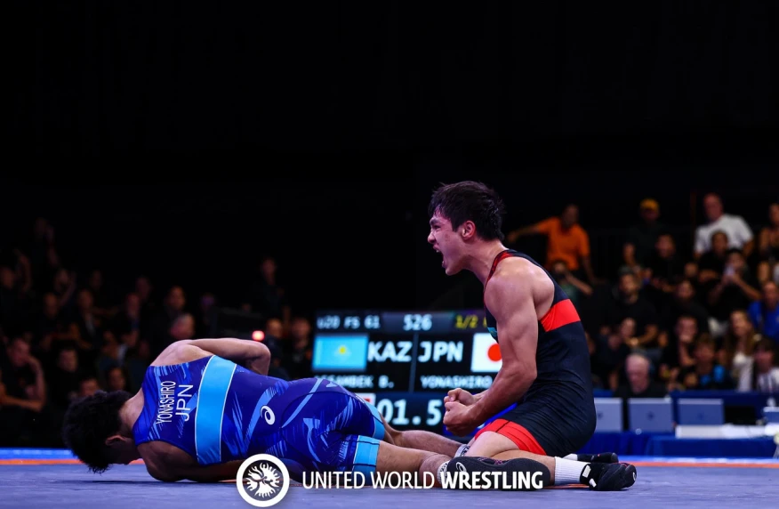 Казахстанский вольник вышел в финал Чемпионата мира
