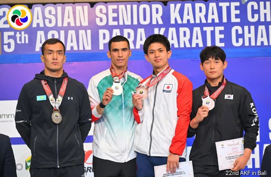 Казахстан вошёл в тройку лучших команд на чемпионате Азии по каратэ