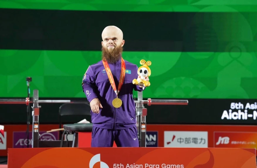 Давид Дегтярев Азия Пара ойындарының жеңімпазы атанды