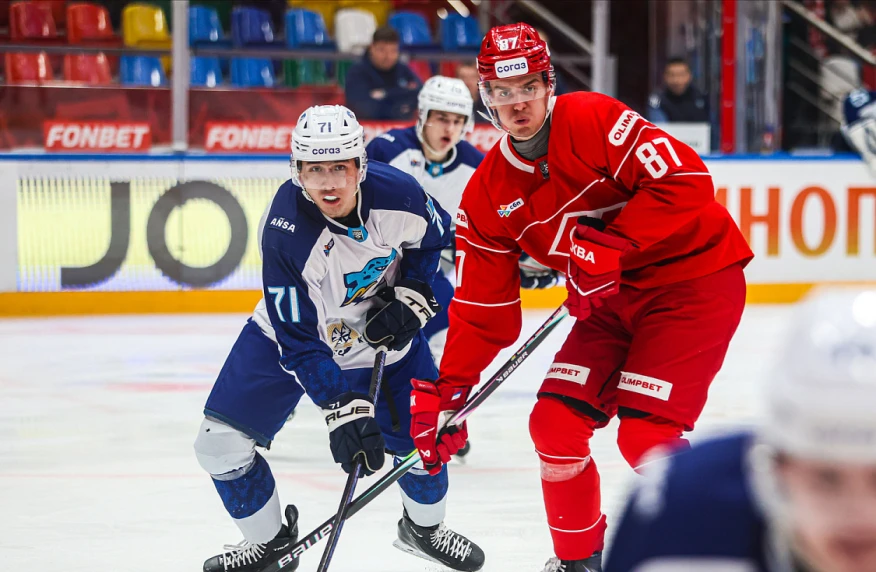 «Барыс» проиграл «Спартаку» на выезде