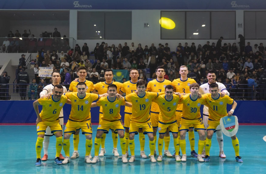 Футзалдан Қазақстан құрамасы Ақтауда Әзербайжанды ірі есеппен жеңді