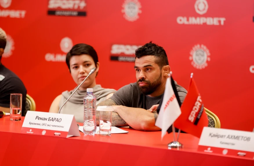 UFC-дің бұрынғы чемпионы Ренан Баррао Оспановпен болатын жекпе-жек туралы: Мен күн сайын жаттығамын, мен дайынмын